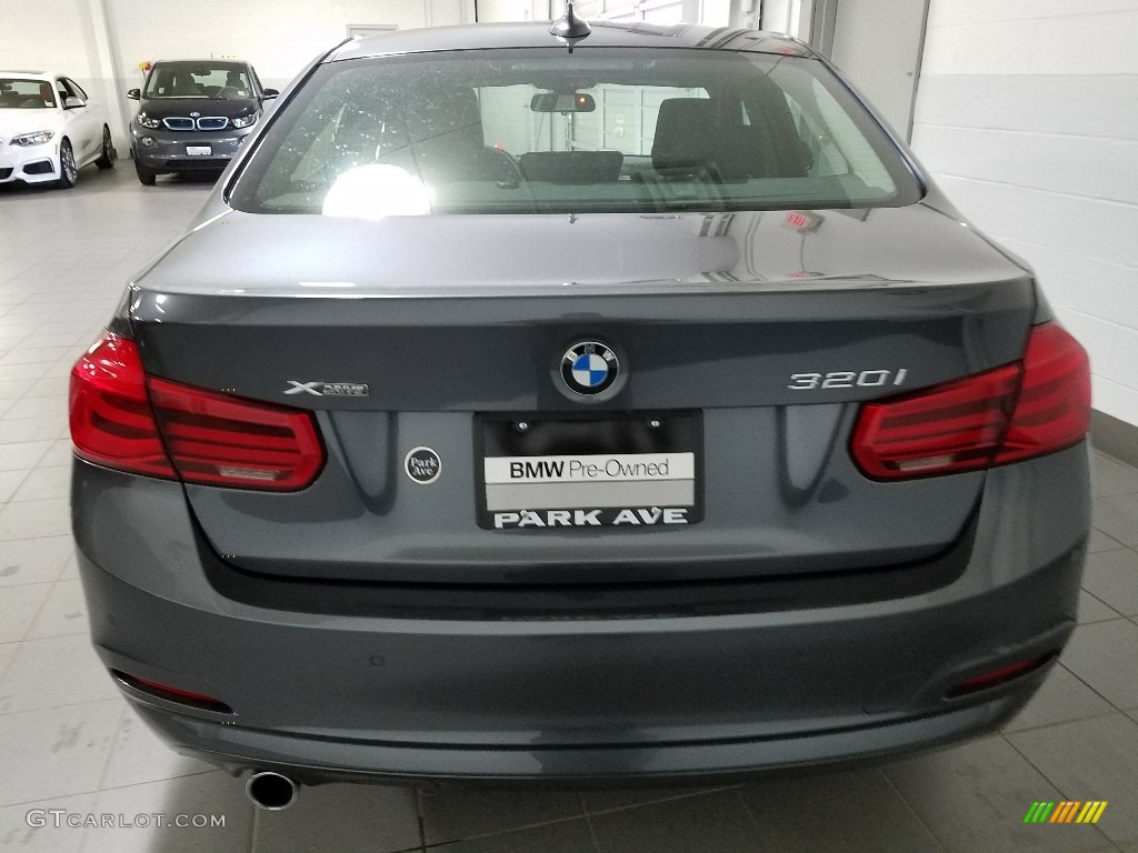 2018 3 Series 320i xDrive Sedan - Mineral Grey Metallic / Black photo #4