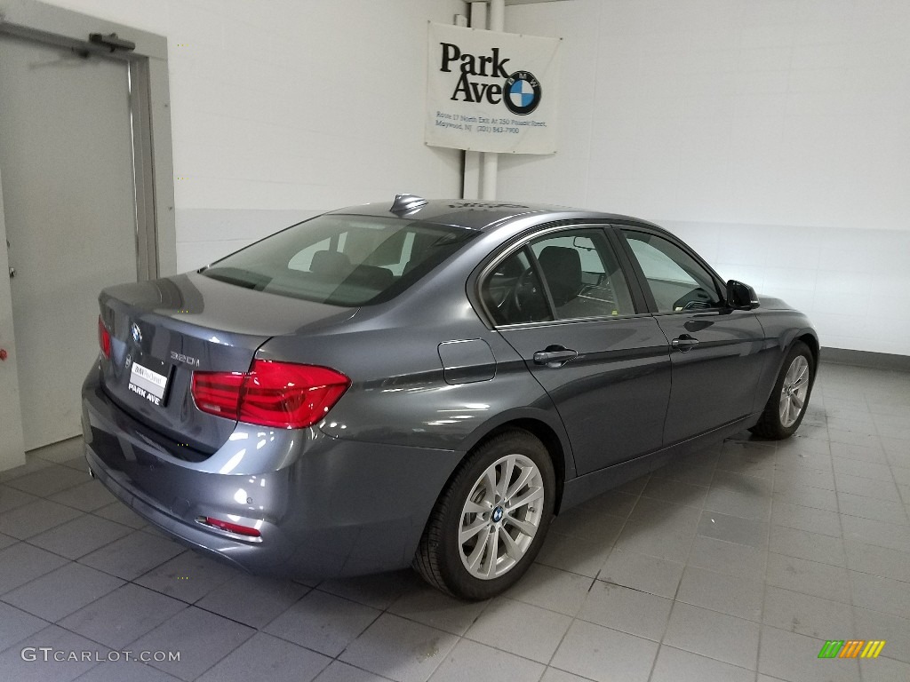 2018 3 Series 320i xDrive Sedan - Mineral Grey Metallic / Black photo #5