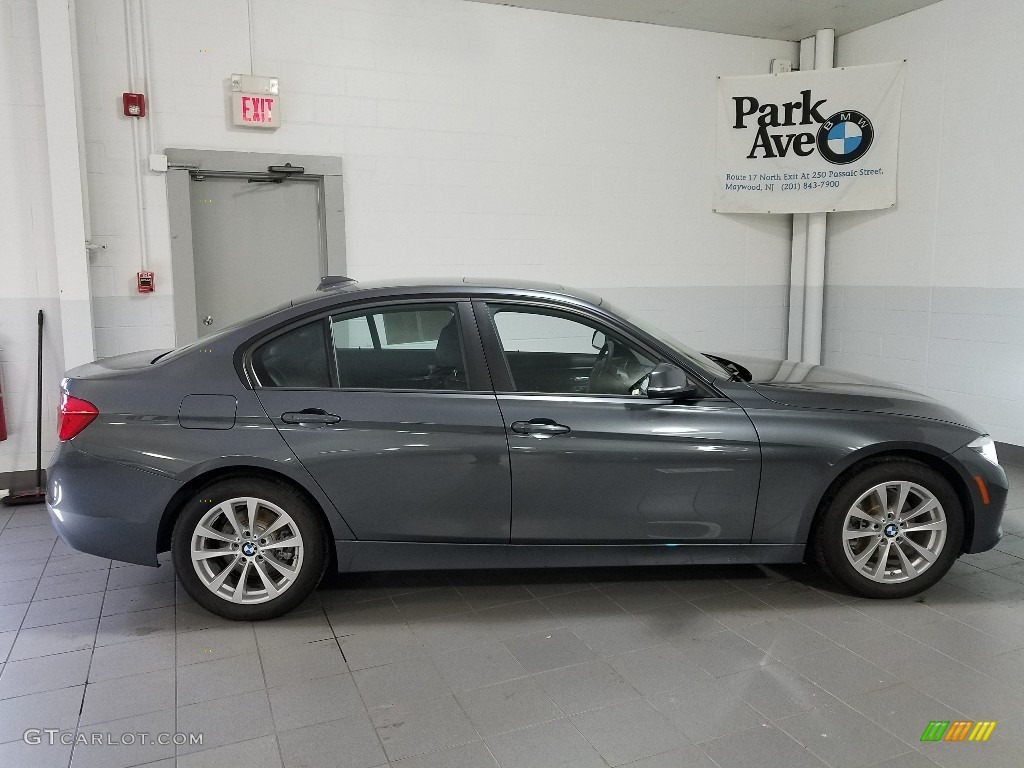 2018 3 Series 320i xDrive Sedan - Mineral Grey Metallic / Black photo #6