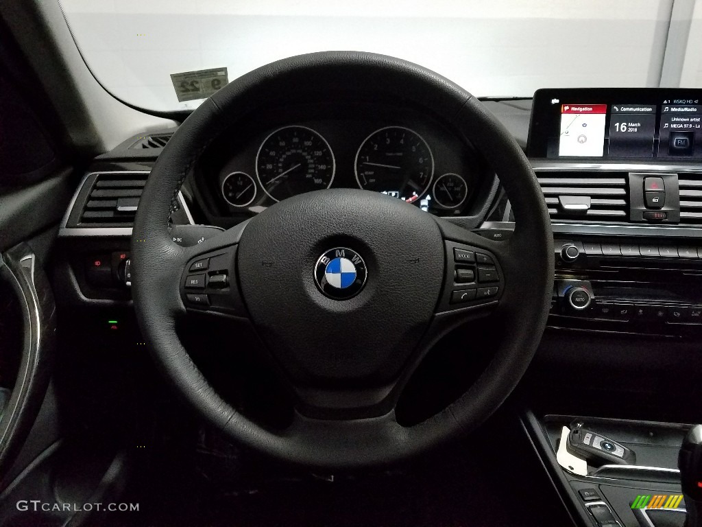 2018 3 Series 320i xDrive Sedan - Mineral Grey Metallic / Black photo #23