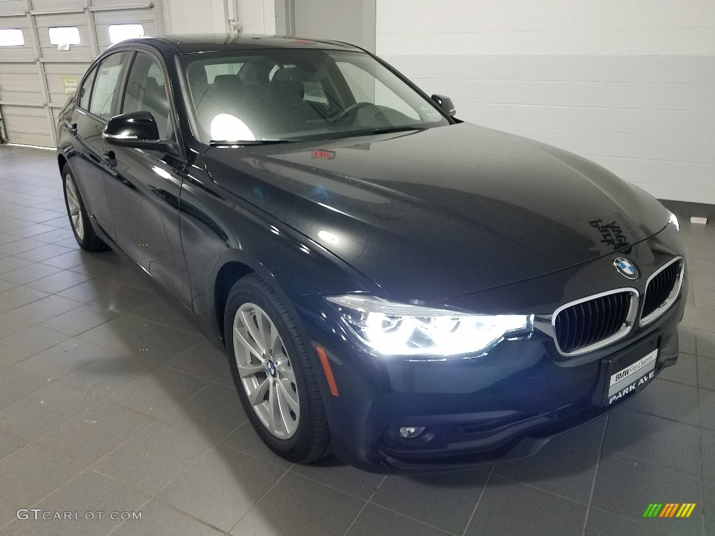 2018 3 Series 320i xDrive Sedan - Jet Black / Black photo #7