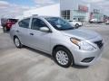 2018 Brilliant Silver Nissan Versa S Plus  photo #1