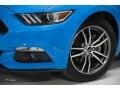 2017 Grabber Blue Ford Mustang EcoBoost Premium Convertible  photo #2
