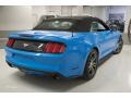 2017 Grabber Blue Ford Mustang EcoBoost Premium Convertible  photo #3