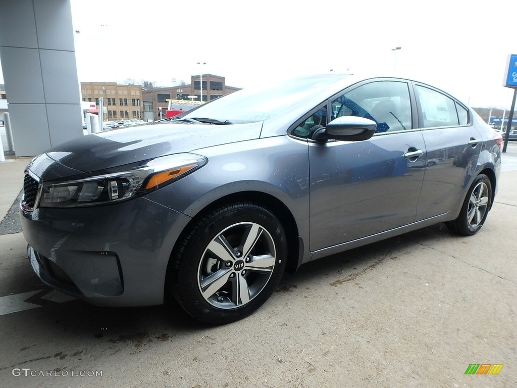 Phantom Gray 2018 Kia Forte S Exterior Photo #126068957