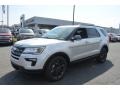 2018 Ingot Silver Ford Explorer XLT  photo #3