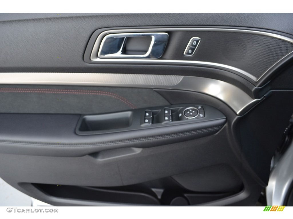 2018 Explorer XLT - Ingot Silver / Ebony Black photo #5