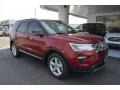 2018 Ruby Red Ford Explorer XLT  photo #1