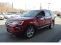 2018 Ruby Red Ford Explorer XLT  photo #3