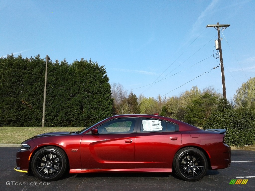 2018 Charger R/T Scat Pack - Octane Red Pearl / Black photo #1