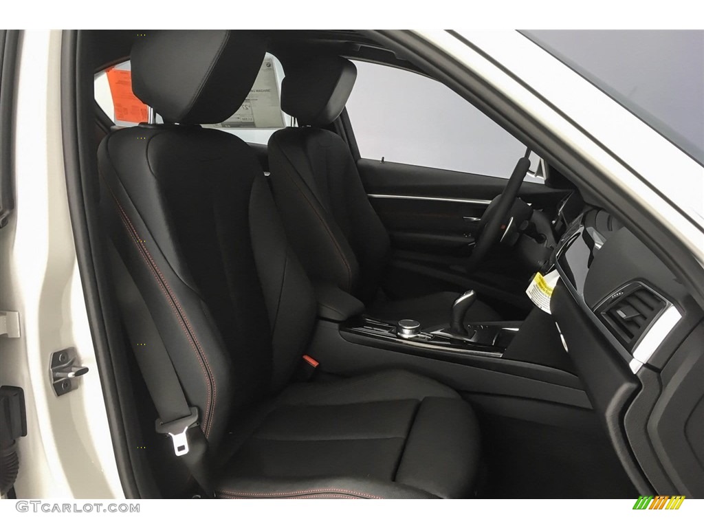 2018 3 Series 330i Sedan - Alpine White / Black photo #2