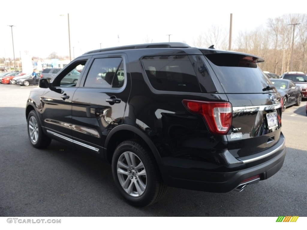 2018 Explorer XLT 4WD - Shadow Black / Ebony Black photo #23