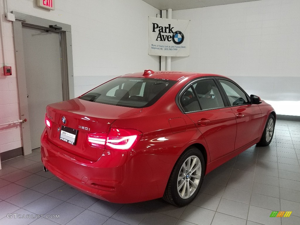 2018 3 Series 320i xDrive Sedan - Melbourne Red Metallic / Black photo #5