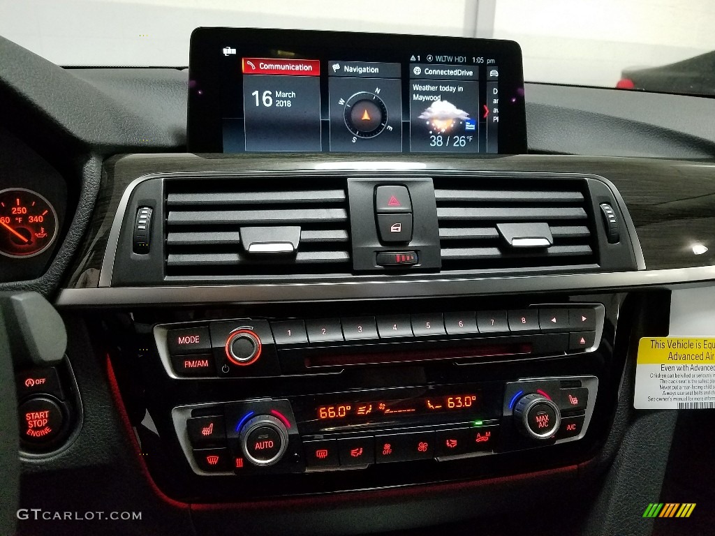 2018 3 Series 320i xDrive Sedan - Melbourne Red Metallic / Black photo #18