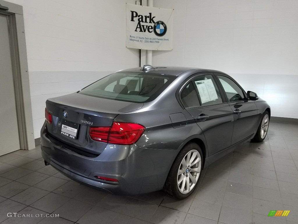 2018 3 Series 320i xDrive Sedan - Mineral Grey Metallic / Black photo #5