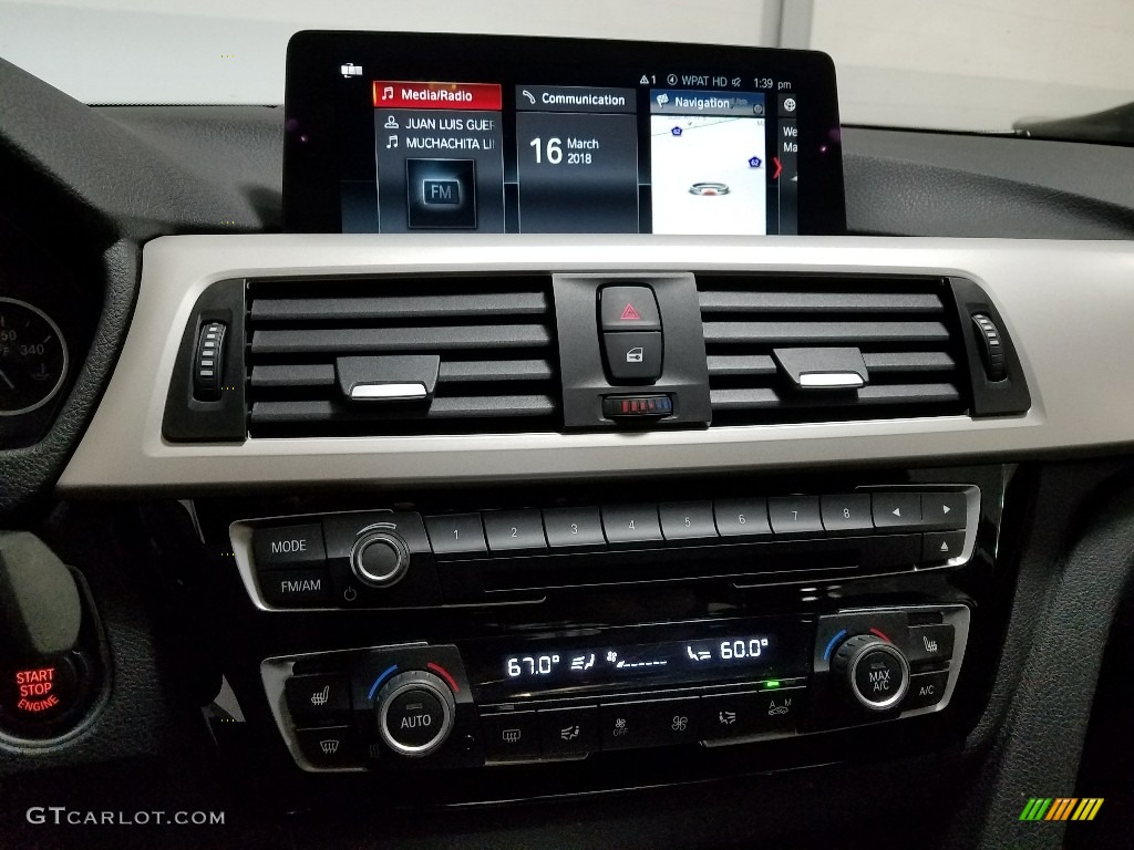 2018 3 Series 320i xDrive Sedan - Mineral Grey Metallic / Black photo #18