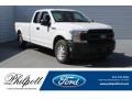 2018 Oxford White Ford F150 XL SuperCab  photo #1