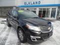 2017 Mosaic Black Metallic Chevrolet Traverse LT AWD  photo #3