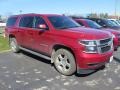 2015 Crystal Red Tintcoat Chevrolet Suburban LT 4WD  photo #4