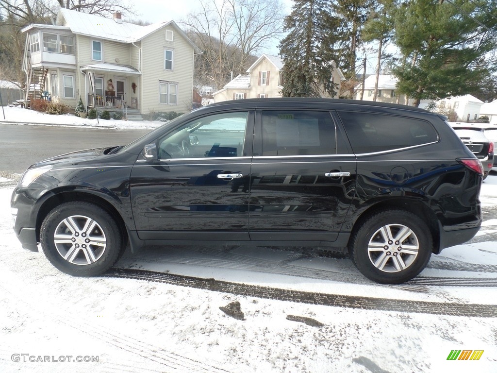 2017 Traverse LT AWD - Mosaic Black Metallic / Ebony photo #8