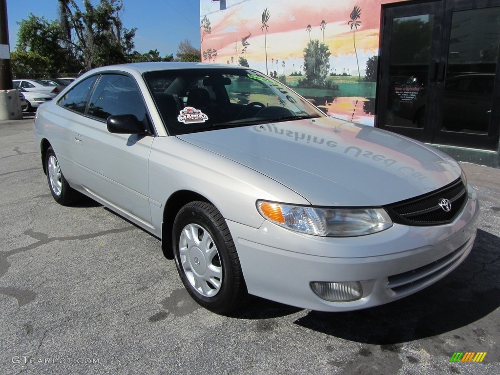 2000 Solara SE Coupe - Silver Stream Opal / Charcoal photo #3