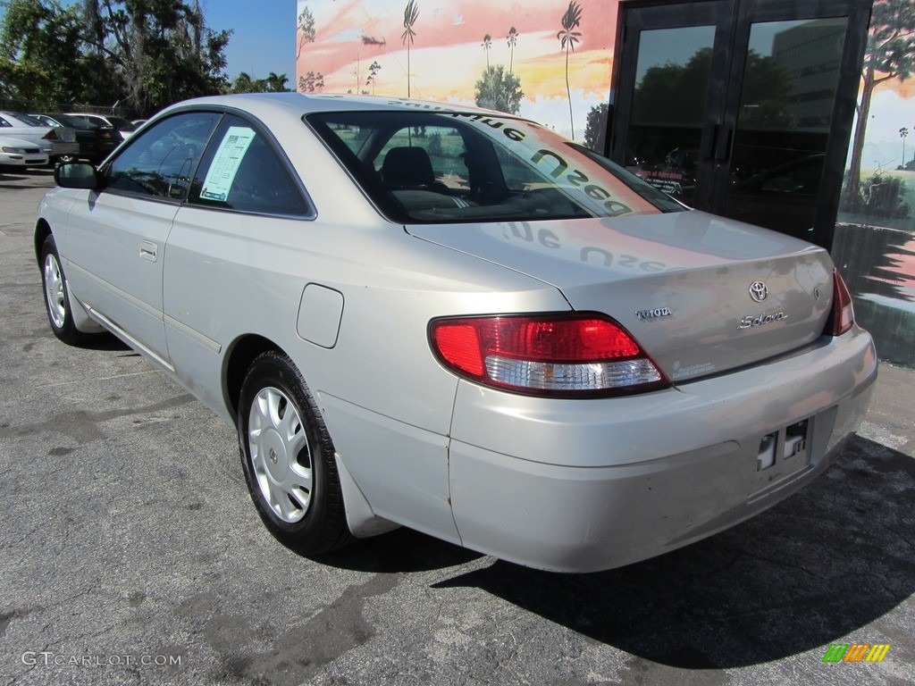 2000 Solara SE Coupe - Silver Stream Opal / Charcoal photo #6