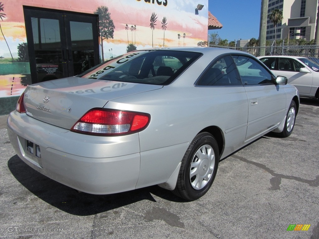 2000 Solara SE Coupe - Silver Stream Opal / Charcoal photo #8