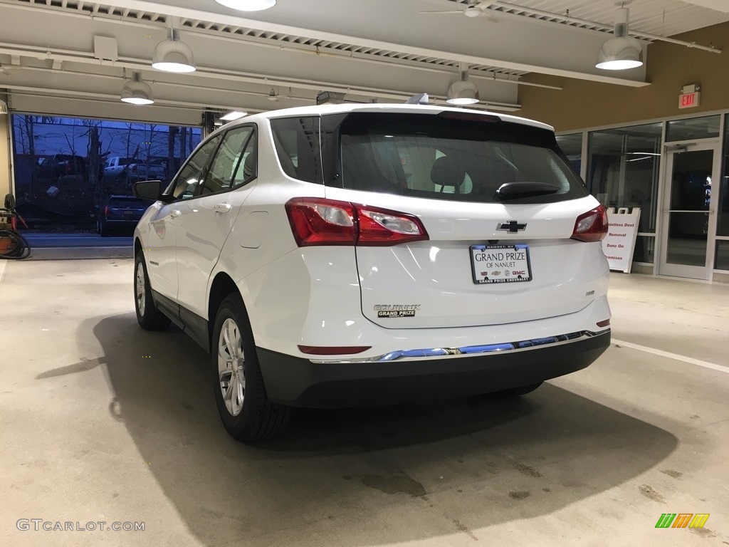 2018 Equinox LS AWD - Summit White / Medium Ash Gray photo #4