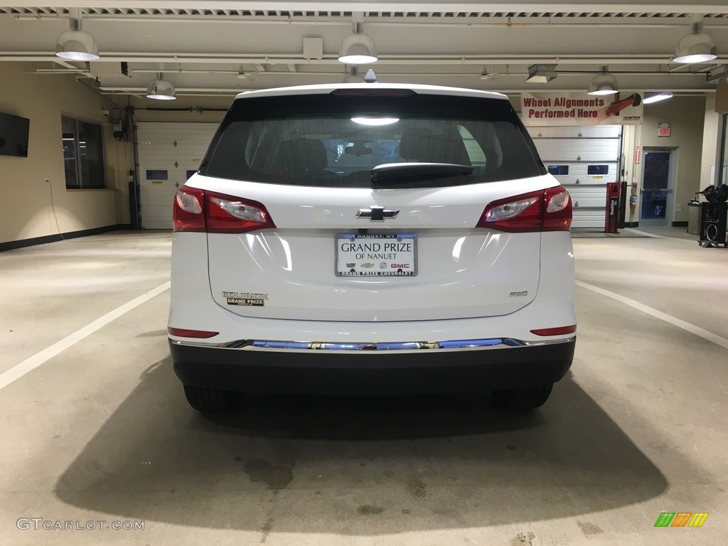 2018 Equinox LS AWD - Summit White / Medium Ash Gray photo #5