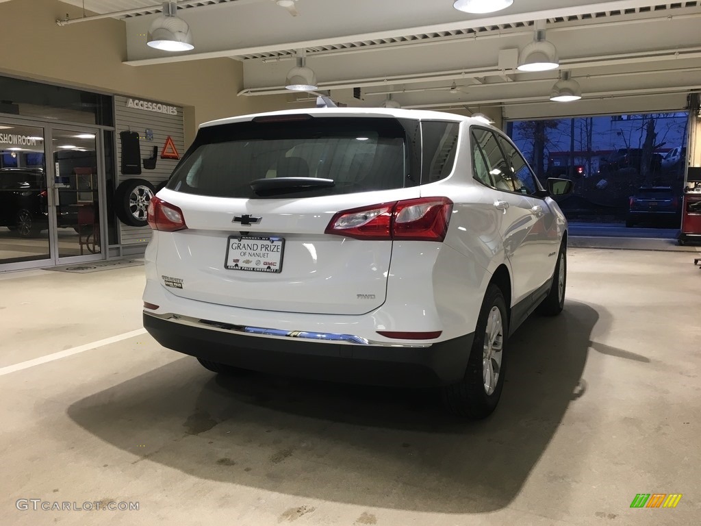 2018 Equinox LS AWD - Summit White / Medium Ash Gray photo #6