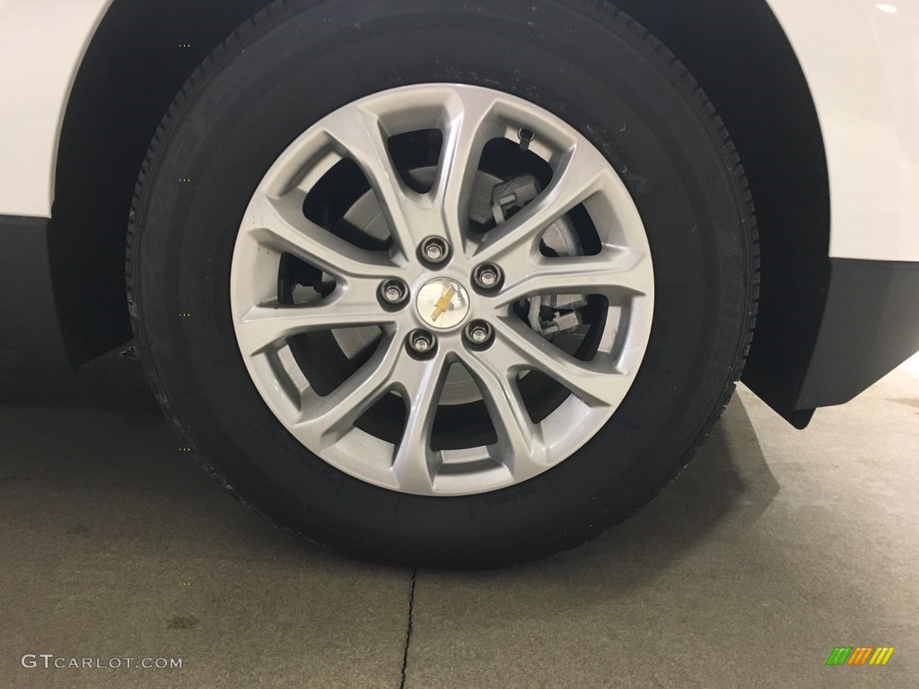2018 Equinox LS AWD - Summit White / Medium Ash Gray photo #8
