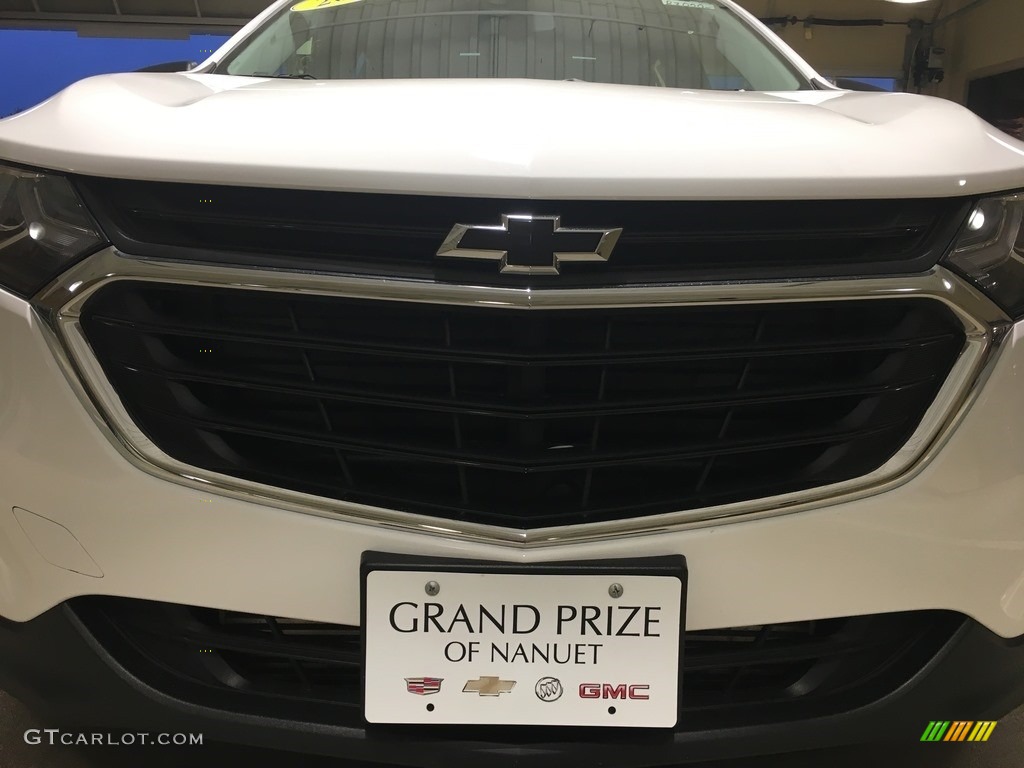 2018 Equinox LS AWD - Summit White / Medium Ash Gray photo #10