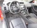 2018 Jaguar F-Type Ebony Interior Prime Interior Photo