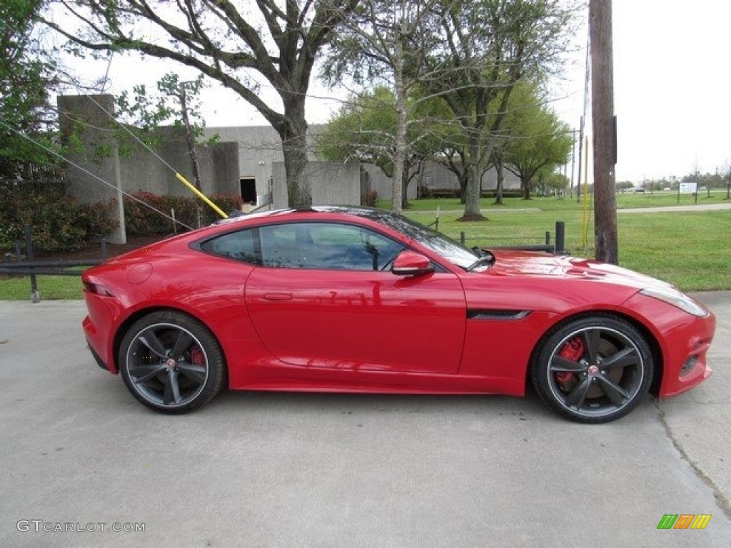 Caldera Red 2018 Jaguar F-Type R Coupe AWD Exterior Photo #126075854