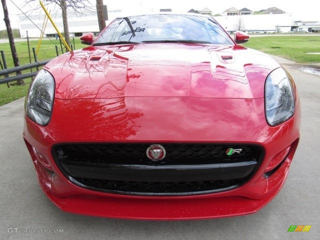 Caldera Red 2018 Jaguar F-Type R Coupe AWD Exterior Photo #126075917