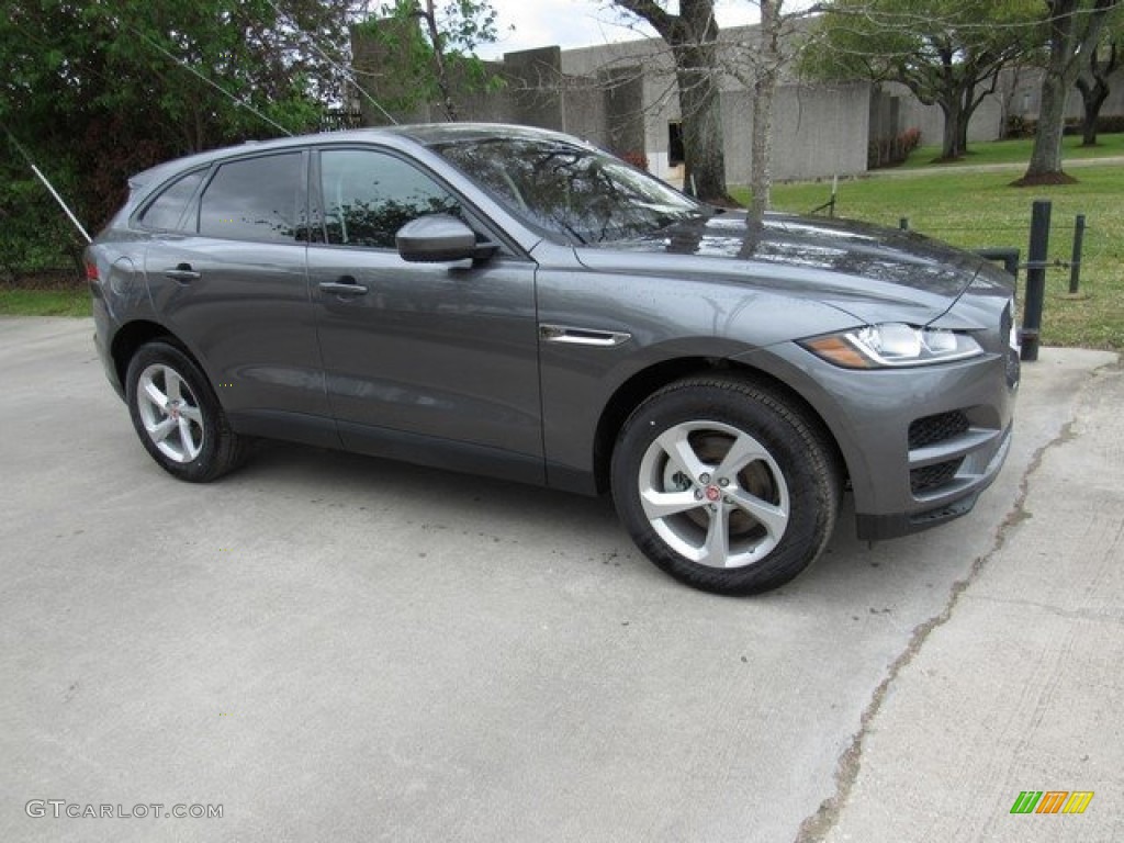 2018 F-PACE 30t AWD Premium - Corris Grey Metallic / Ebony photo #1