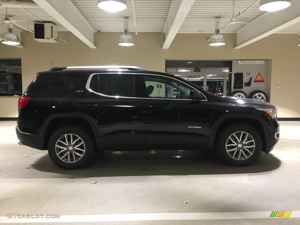 2018 Acadia SLE AWD - Ebony Twilight Metallic / Jet Black photo #8