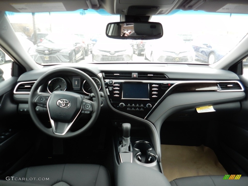 2018 Camry LE - Ruby Flare Pearl / Black photo #5