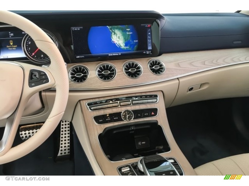 2018 E 400 Convertible - designo Diamond White Metallic / Macchiato Beige/Yacht Blue photo #6