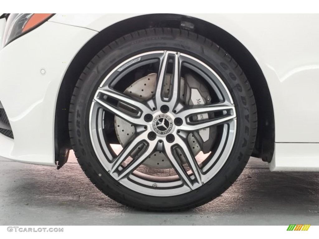 2018 E 400 Convertible - designo Diamond White Metallic / Macchiato Beige/Yacht Blue photo #9