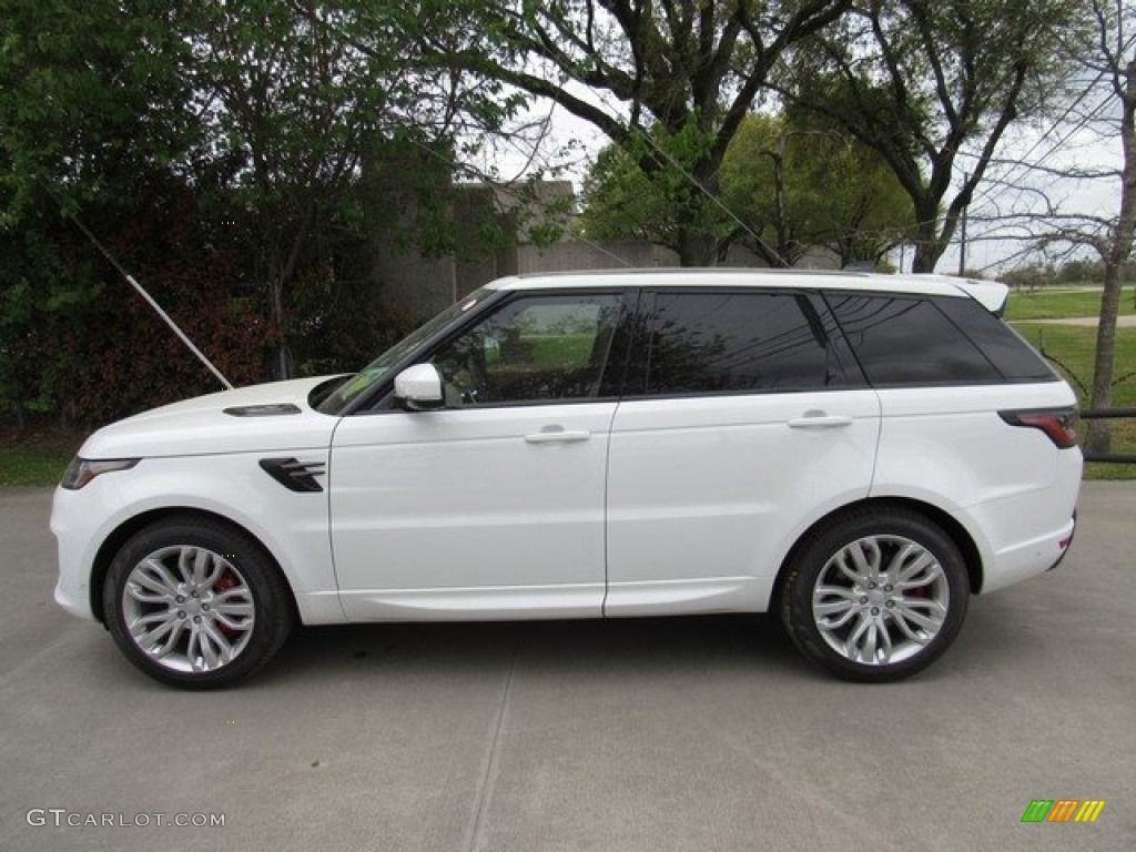 Fuji White 2018 Land Rover Range Rover Sport Supercharged Exterior Photo #126078029