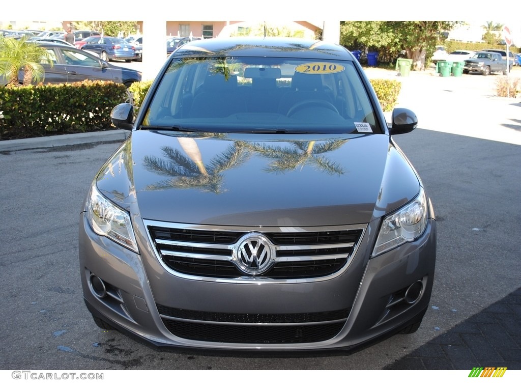 2010 Tiguan S - Alpine Grey Metallic / Charcoal photo #3