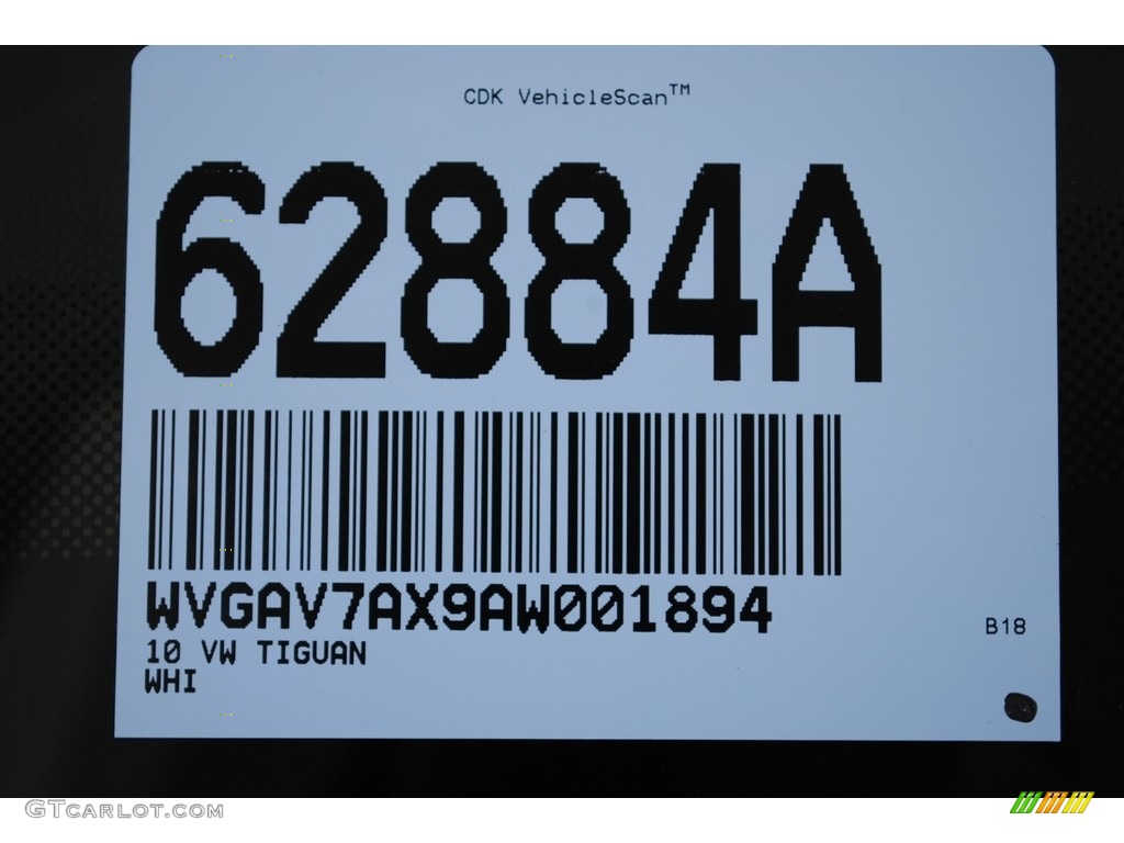 2010 Tiguan S - Alpine Grey Metallic / Charcoal photo #20