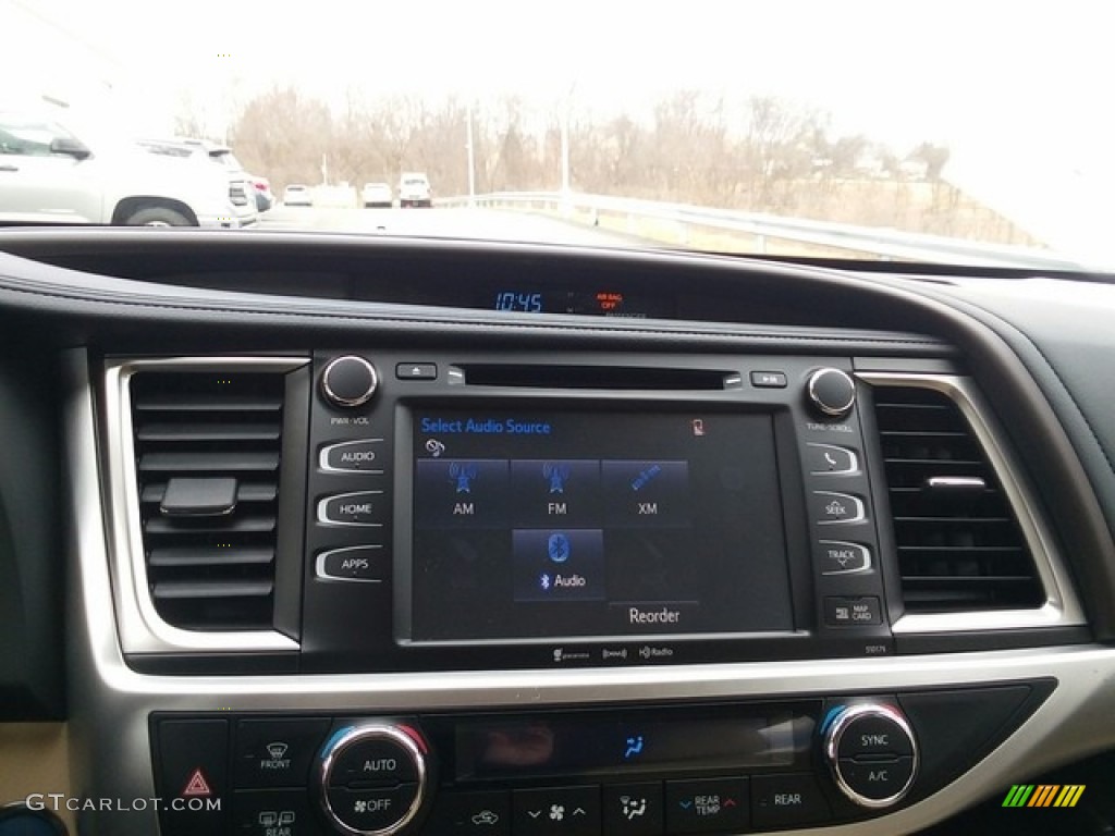 2018 Highlander Hybrid XLE AWD - Shoreline Blue Pearl / Almond photo #12