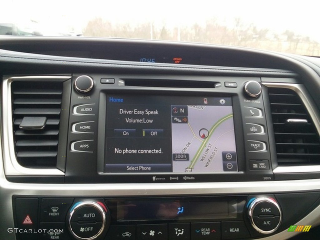 2018 Highlander Hybrid XLE AWD - Shoreline Blue Pearl / Almond photo #13