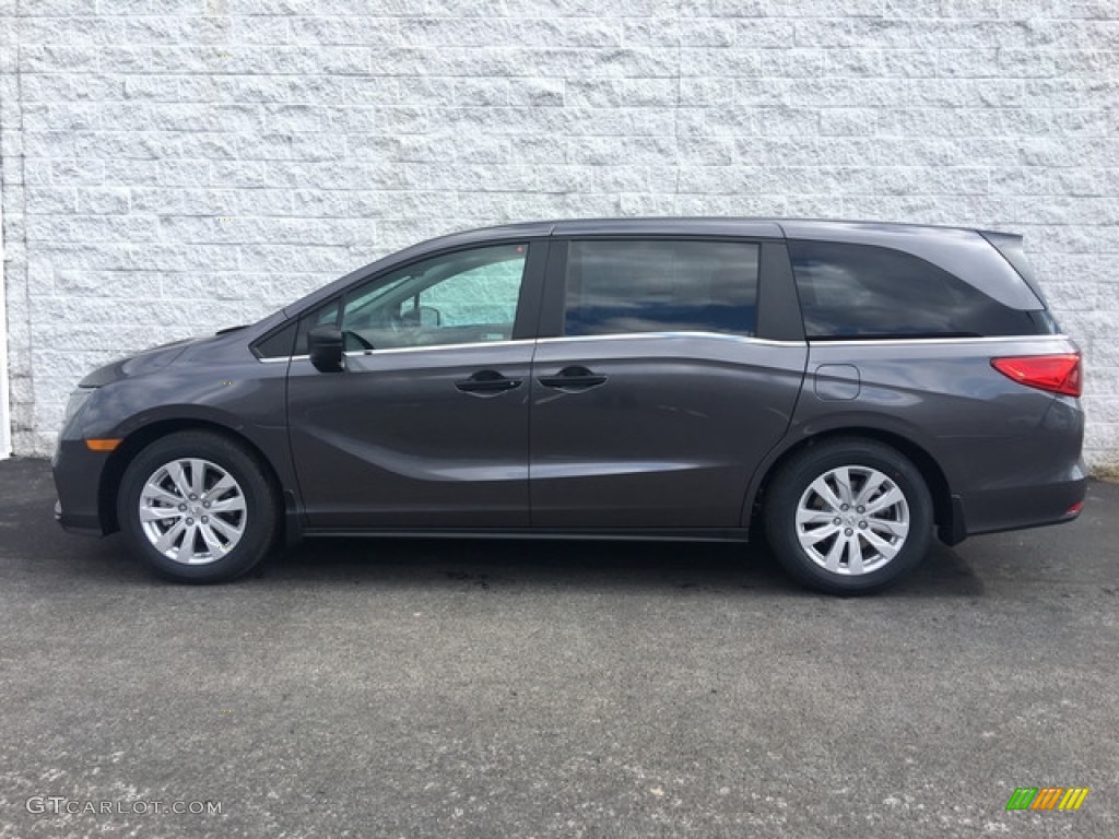 Modern Steel Metallic 2018 Honda Odyssey LX Exterior Photo #126079334