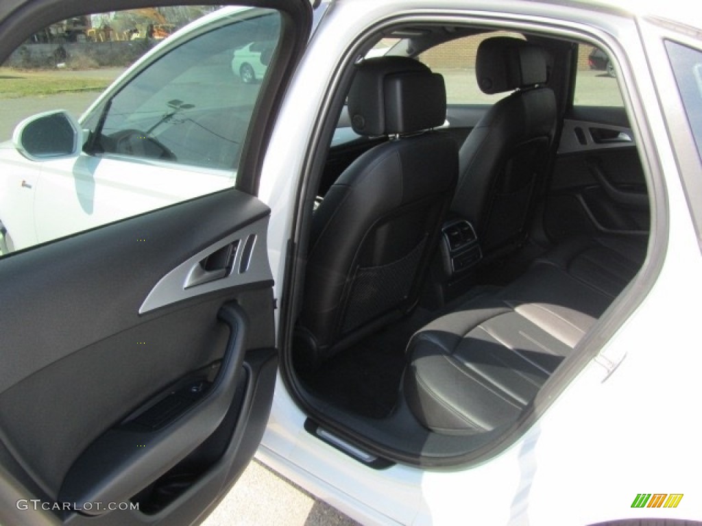 2012 A6 3.0T quattro Sedan - Glacier White Metallic / Black photo #20