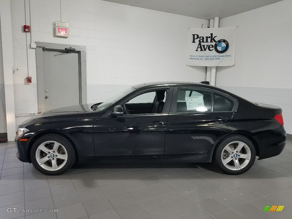 2015 3 Series 328i xDrive Sedan - Jet Black / Black photo #2