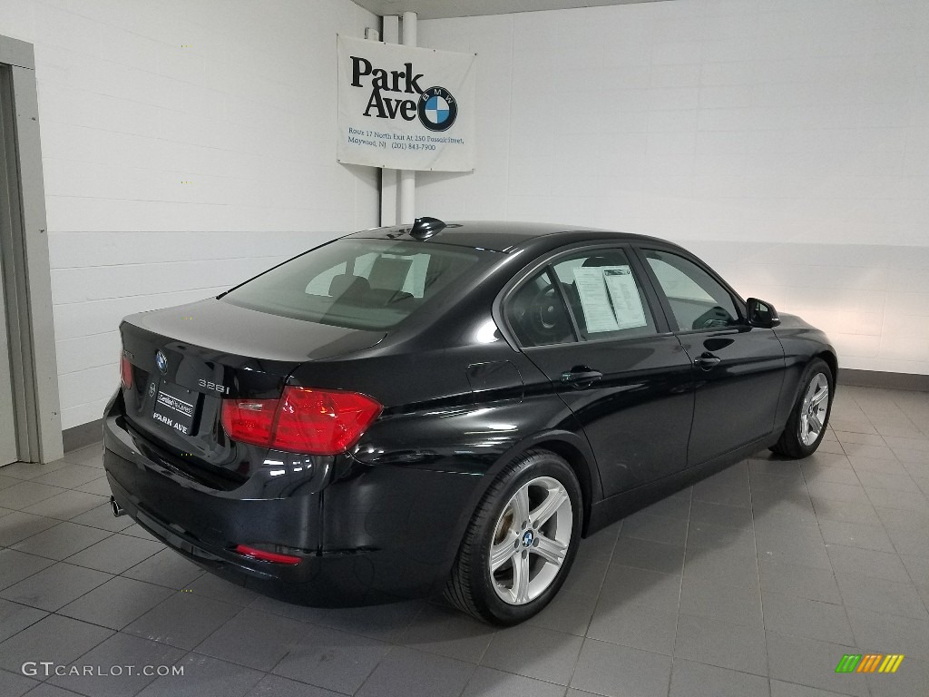 2015 3 Series 328i xDrive Sedan - Jet Black / Black photo #5