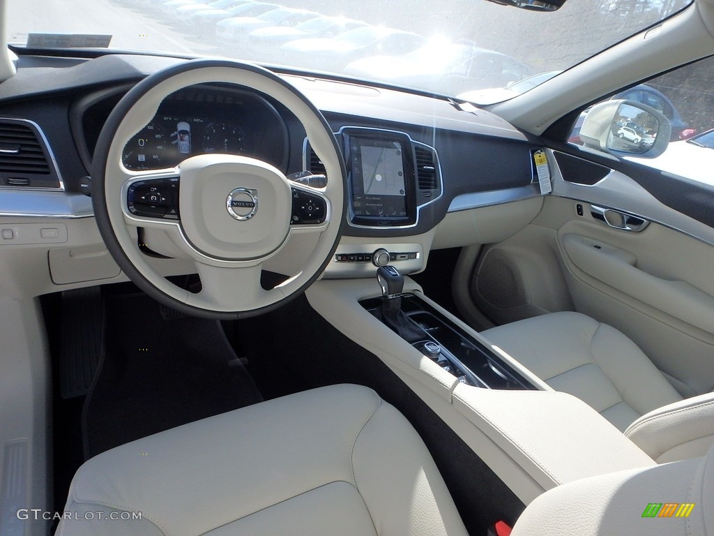 2018 XC90 T6 AWD Momentum - Luminous Sand Metallic / Blonde photo #10